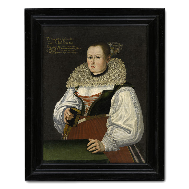 Portrét pani Goldbergerovej, 1645